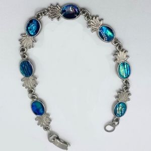 Silver Pineapple Bracelet